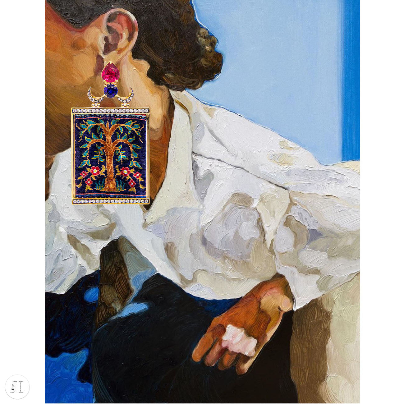 The Tree of Life Earrings by Silvia Furmanovich