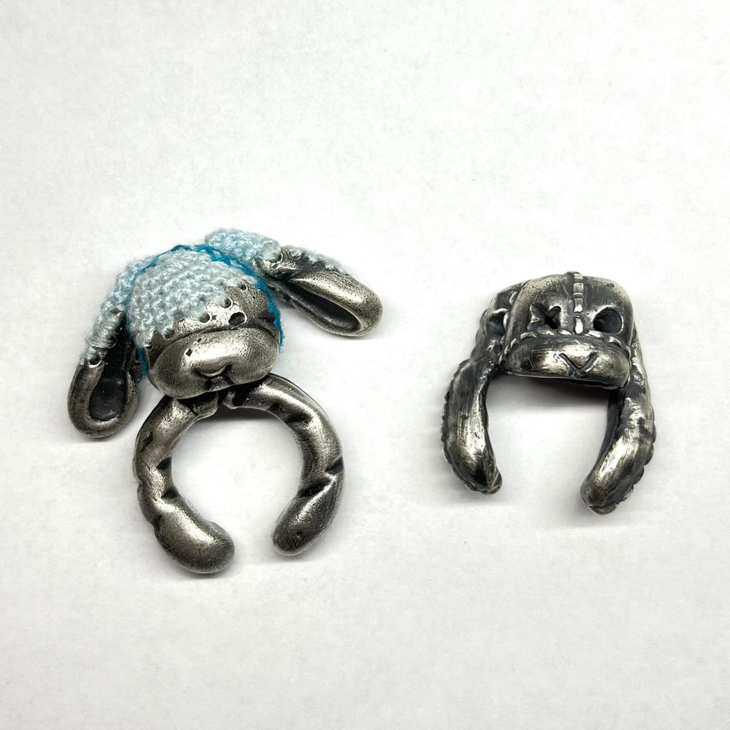 Bunny in a Beanie Ring