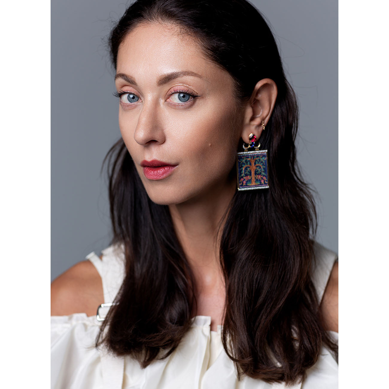 The Tree of Life Earrings by Silvia Furmanovich