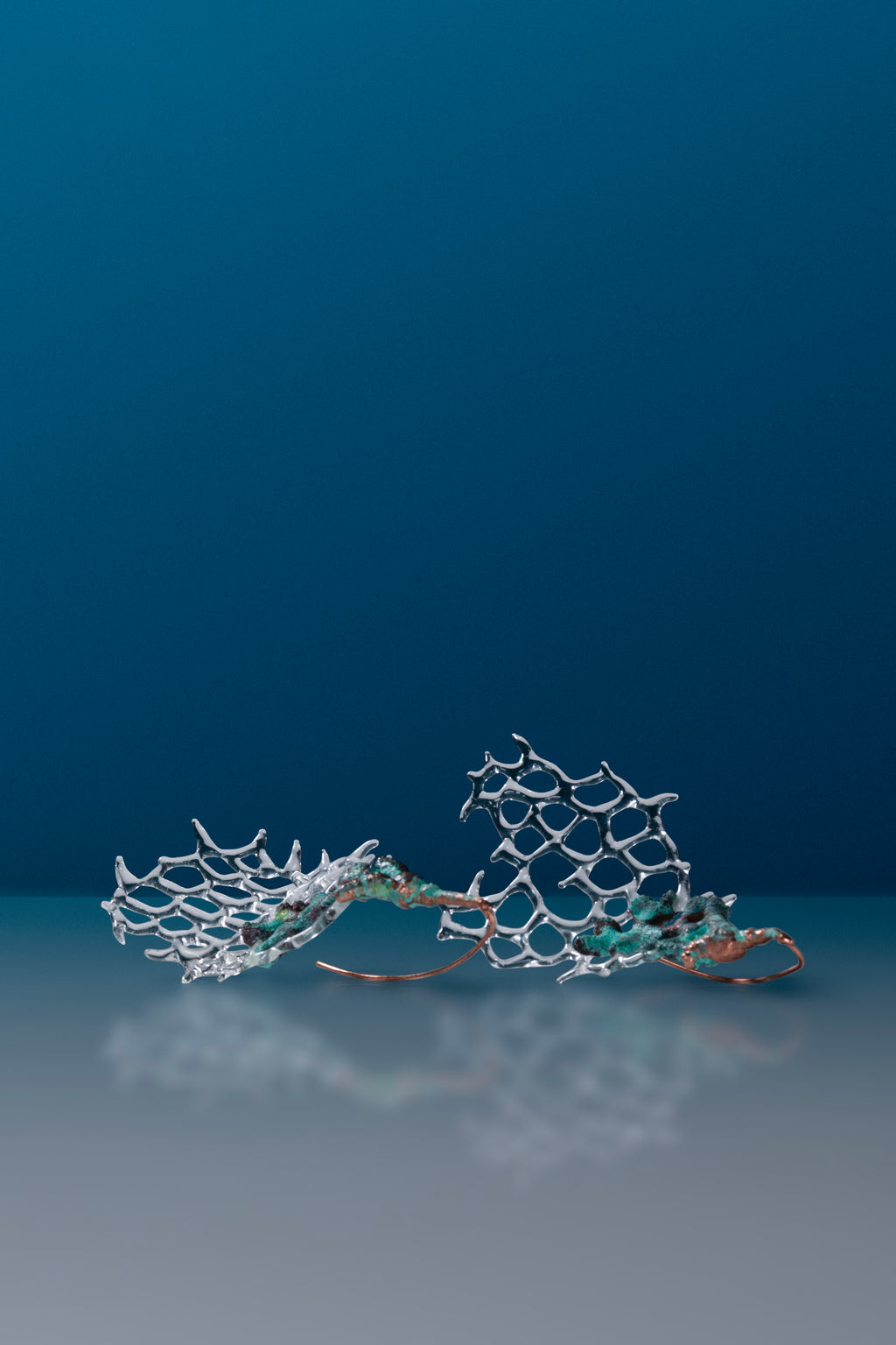 Microcosmic Majesty Earrings #19 by Suri and Simone Crestani