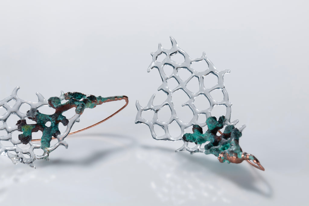 Microcosmic Majesty Earrings #19 by Suri and Simone Crestani