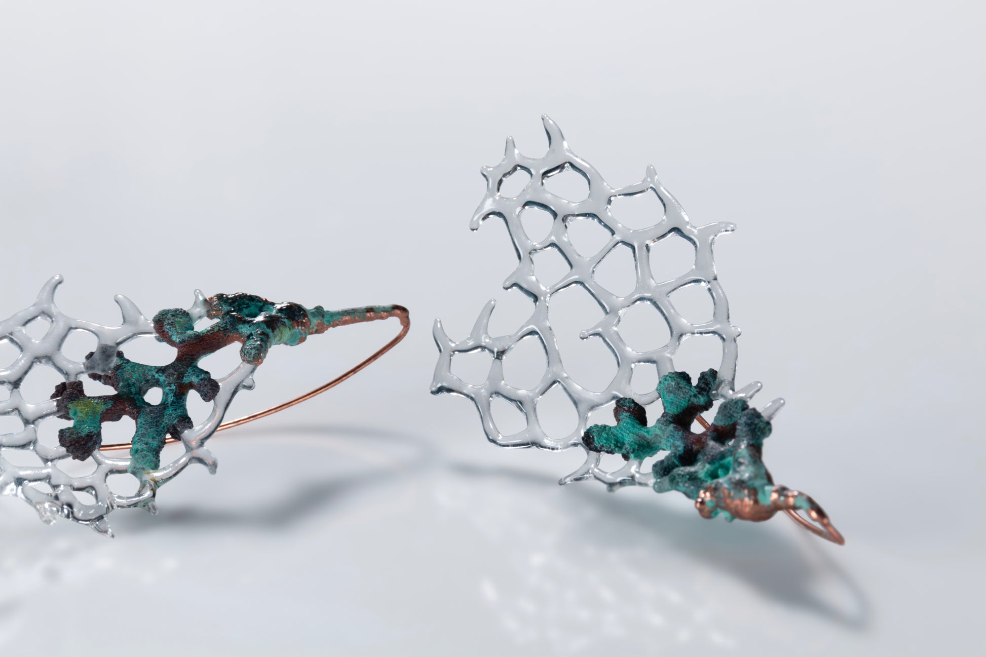 Microcosmic Majesty Earrings #19 by Suri and Simone Crestani