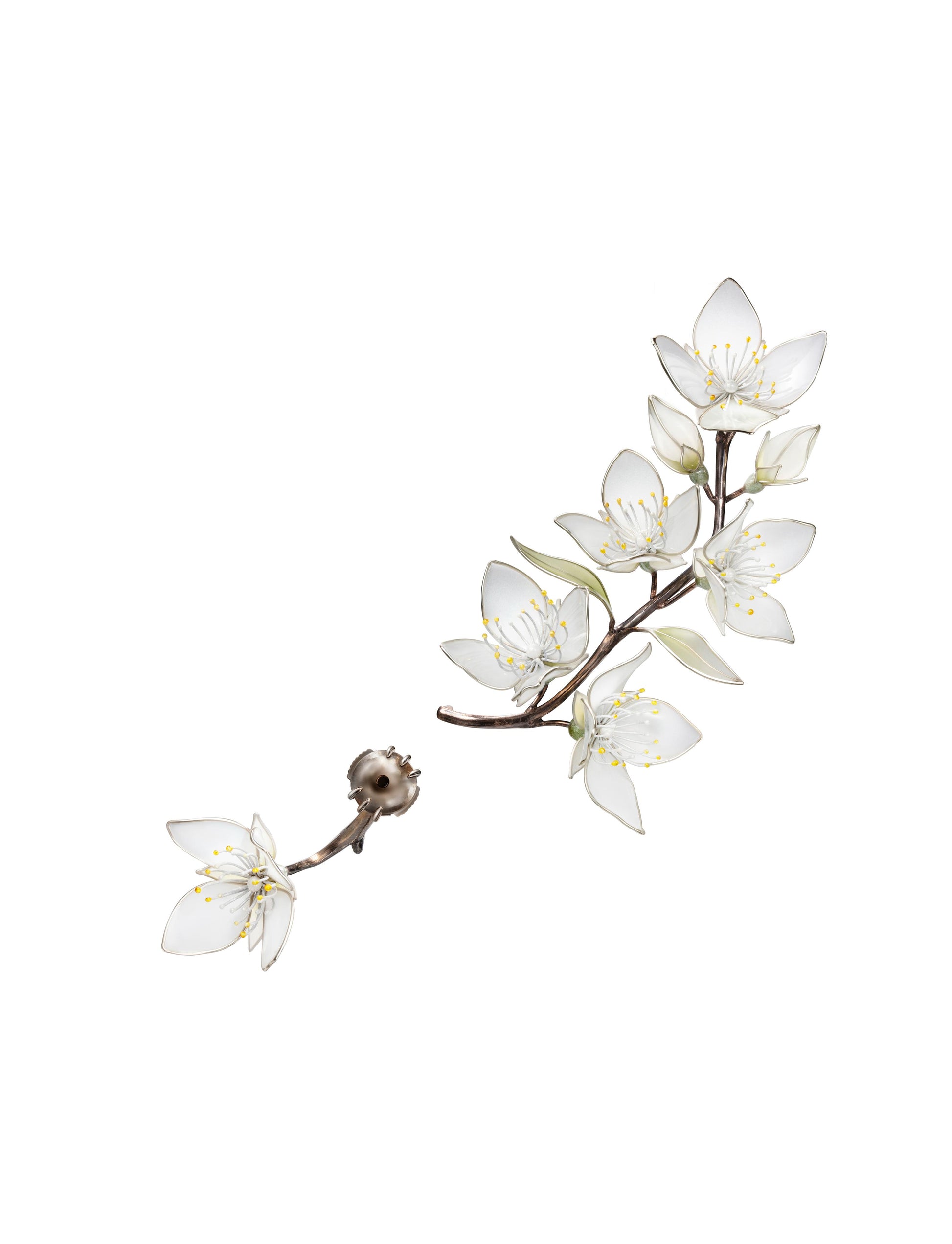 Floral Earcuff by Margarita Zimina